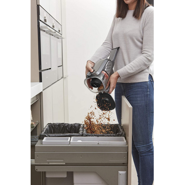 Black+Decker Bhhv520jf-qw 18v Şarjlı Jack Girişli El Süpürgesi - 11