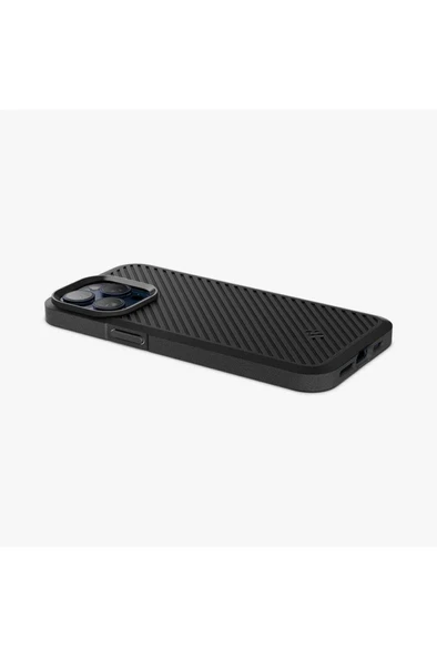 Spigen İphone 15 Pro Max Kılıf Core Armor Matte Black - Acs06441 - Resim 6
