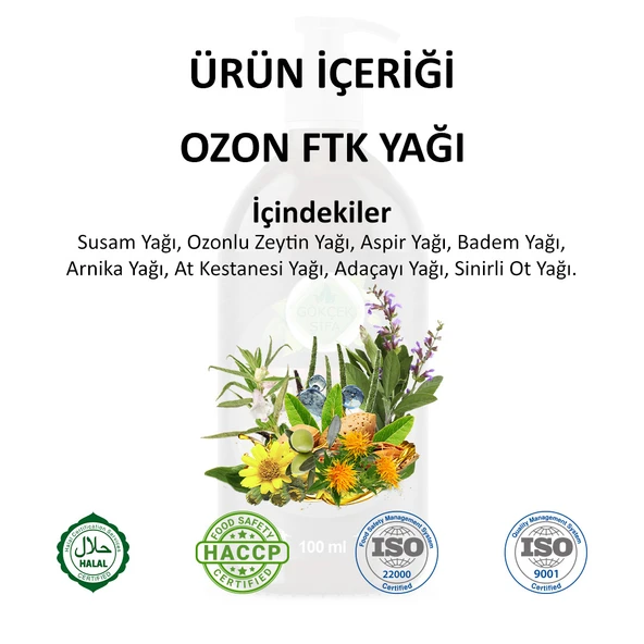 Ftk Ozonlu Yağı 100 ml. - Resim 2