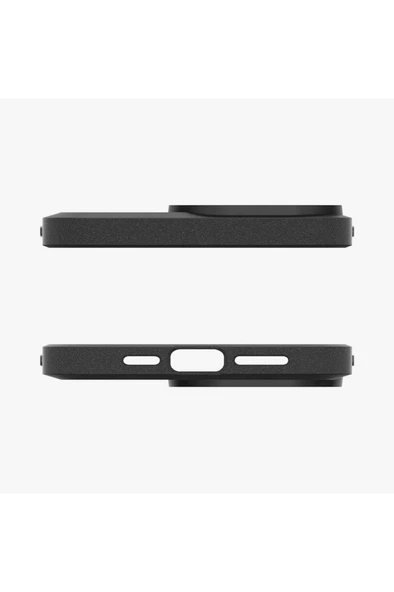 Spigen İphone 15 Pro Max Kılıf Core Armor Matte Black - Acs06441 - Resim 7