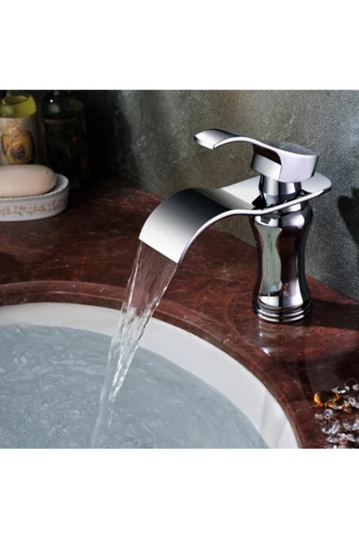 OEM Banyo Lavabo Bataryası Krom Şelale Yeni 5 Yıl Garantili ürün görseli