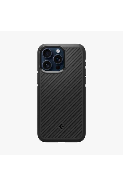 Spigen İphone 15 Pro Max Kılıf Core Armor Matte Black - Acs06441 ürün görseli 1
