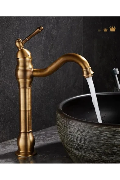 OEM Banyo Çanak Lavabo Bataryası Antik Modeli Yeni Tasarım Ürünü 5 Yıl Garantili - Resim 4