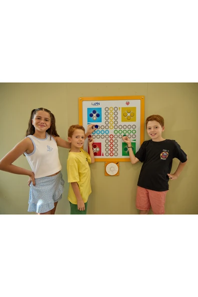 Lapin Deney Atölyesi Kızma Birader – Dekoratif Duvar Oyunu, - Resim 2