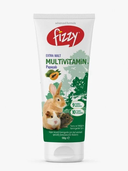 Fizzy Kemirgen Multivitamin 100gr ürün görseli