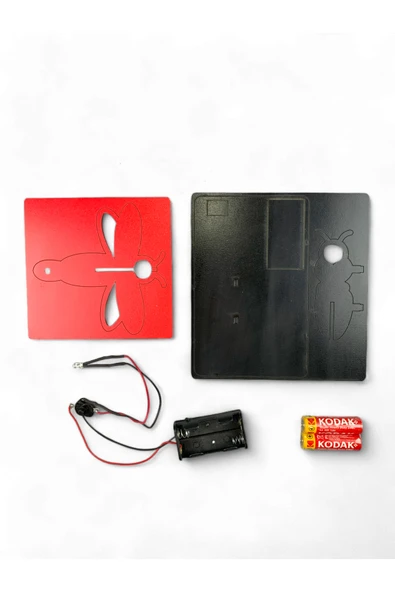 Lapin Deney Atölyesi Ateş Böceği – Kendin Yap Stem Bilim ve Deney Seti - DIY Montessori Eğitim - Maker Set - 3