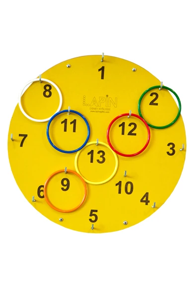 Lapin Deney Atölyesi Halka Atma – Dekoratif Duvar Oyunu, Ofis/Okul Ortak Alanlar için Oyunlar ürün görseli