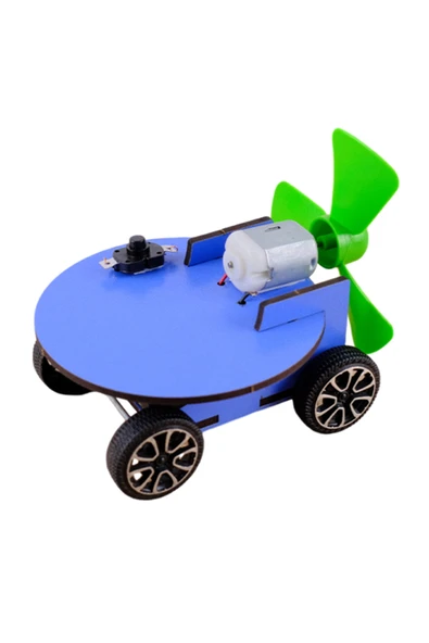 Lapin Deney Atölyesi Hurdacı Robot Süpürge  -  Kendin Yap Stem Bilim ve Deney Seti - DIY Montessori Eğitim - Maker Set ürün görseli