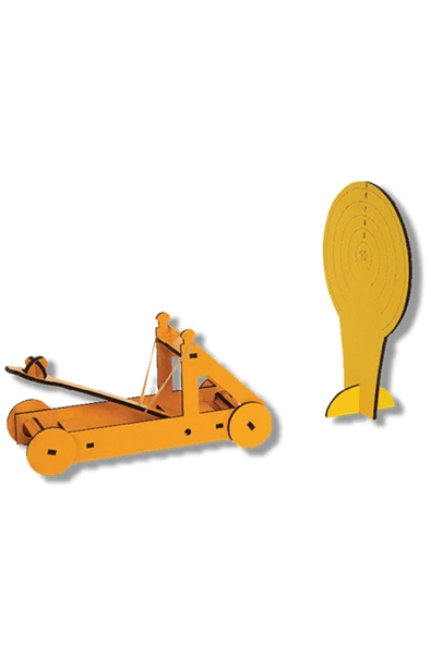 Lapin Deney Atölyesi Mancınık -  Kendin Yap Stem Bilim ve Deney Seti - DIY Montessori Eğitim - Maker Set - 1