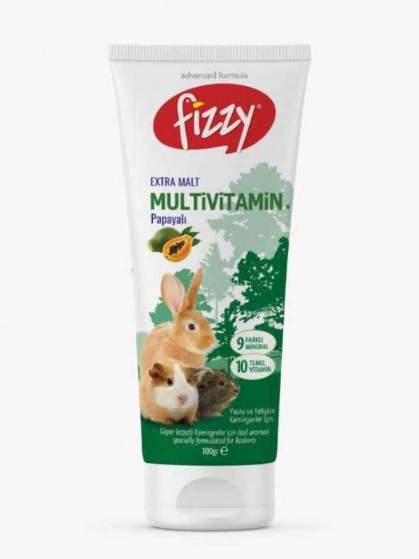 Fizzy Kemirgen Multivitamin 100gr - 1