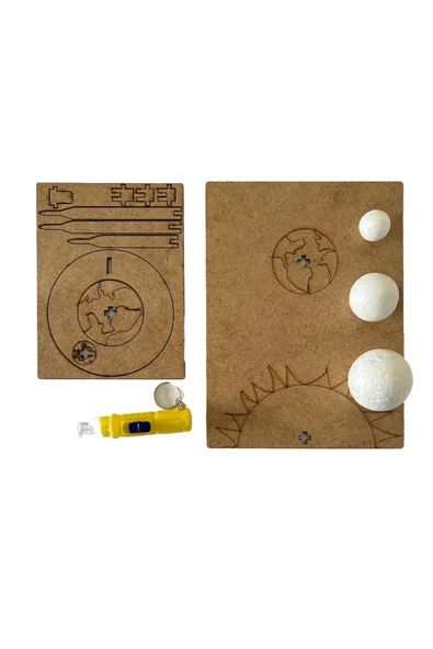 Lapin Deney Atölyesi Ayın Evreleri – Kendin Yap DIY Deney Bilim Seti - Resim 2