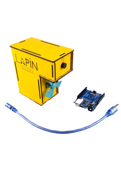 Lapin Deney Atölyesi Yangın Söndürme – Robotik Arduniolu Kendin Yap DIY Stem Bilim Seti ürün görseli