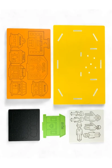 Lapin Deney Atölyesi Evimiz ve Çevremiz – Kendin Yap DIY Deney Bilim Seti - Resim 2