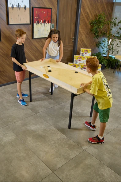 Lapin Deney Atölyesi Disk Kaydırma – Masa Oyunu, Ofis/Okul Ortak Alanlar için Oyunlar - Resim 3