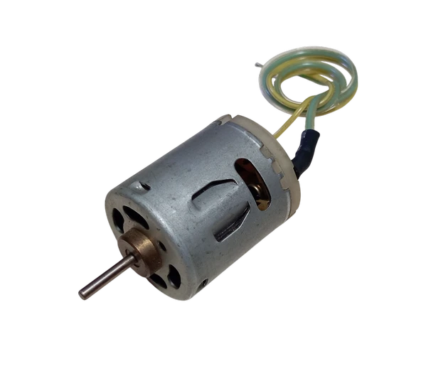 30cm Kablo Lehimli 12V DC Motor Hobi Oyuncak Elektrik Deney Motoru - 3