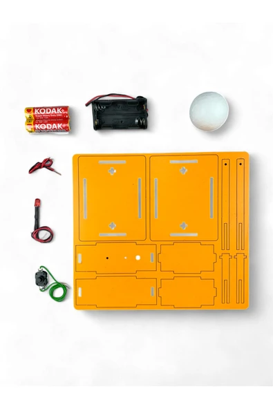 Lapin Deney Atölyesi Sıcak Tel -  Kendin Yap Stem Bilim ve Deney Seti - DIY Montessori Eğitim - Maker Set - 2
