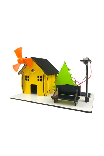 Lapin Deney Atölyesi Ekolojik Ev – Kendin Yap DIY Deney Bilim Seti - Resim 2