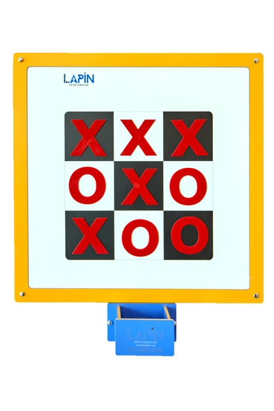 Lapin Deney Atölyesi XOX – Dekoratif Duvar Oyunu, Ofis/Okul Ortak Alanlar için Oyunlar