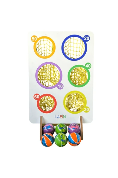 Lapin Deney Atölyesi Top Atma – Hedef Atış Oyunu, Ofis/Okul Ortak Alanlar için Oyunlar - 2