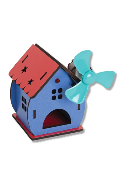 Lapin Deney Atölyesi Rüzgarlı Ev – Kendin Yap DIY Deney Bilim Seti - 1