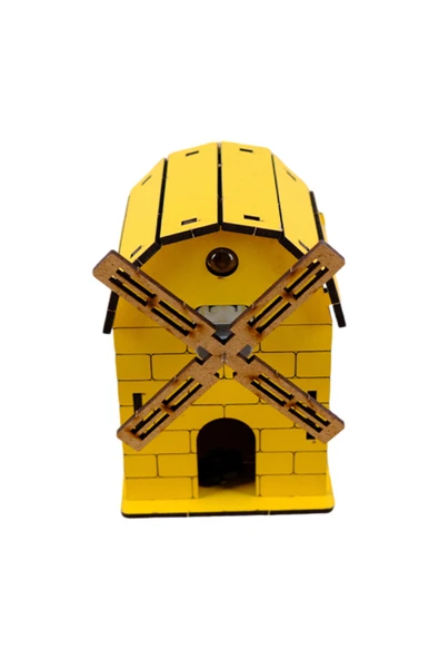 Lapin Deney Atölyesi Yel Değirmeni -  Kendin Yap Stem Bilim ve Deney Seti - DIY Montessori Eğitim - Maker Set - 1