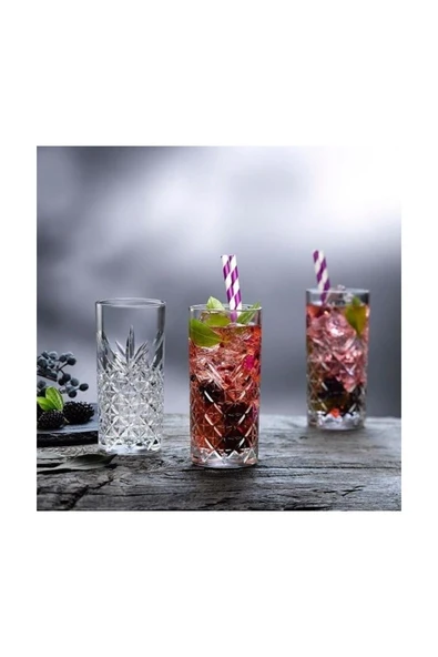 Paşabahçe 52800 timeless 6 lı su bardak -  kokteyl meşrubat bardağı 450 cc ürün görseli 1