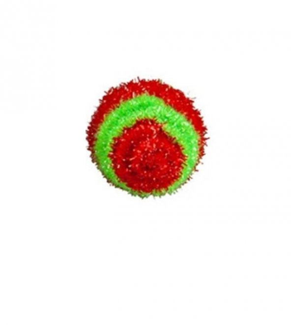 Polo Top Çizgili İp Kaplama Top 4,5Cm - 4