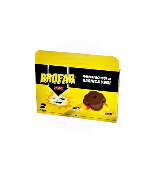 brofar hamam böceği ve karınca yemi 2 adet - 1
