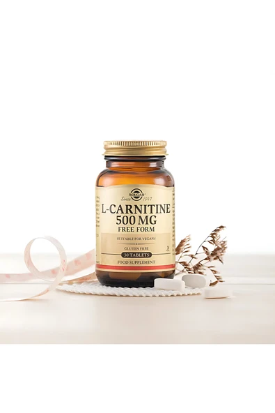 Solgar L-Carnitine 500 Mg 30 Tablet - Resim 2