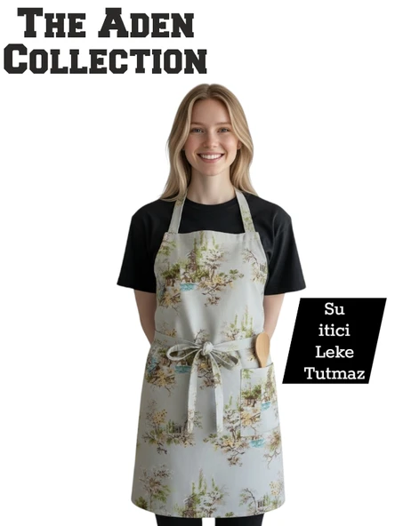 Manzara Baskılı Mutfak Önlüğü - 2