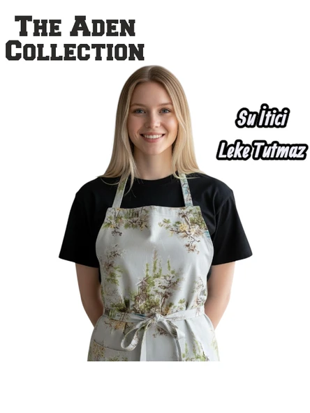 Manzara Baskılı Mutfak Önlüğü - 4