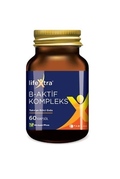 Lifextra B-aktif Kompleks ( B- Aktif Kompleks Takviye Edici Gıda ) 8680133001277 ürün görseli