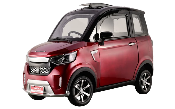 Arora S1 Elektrikli Otomobil E-Car - Gri - Resim 2