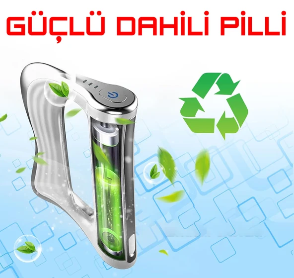 HyMark Elektrikli Fasya Bıçağı Boyun ve Omuz Kas Rahatlatıcı 3 Kademeli Titreşimli Masaj Aleti - 4