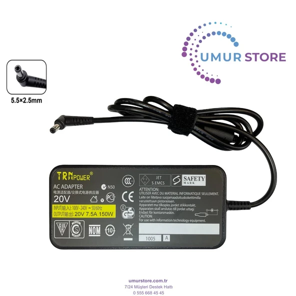 Gigabyte G5 MF5 Laptop Adaptörü ürün görseli 1