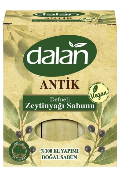 Dalan Antik Defneli Zeytinyağı El Yapımı Doğal Sabun 150 g x 6 Adet = 900 g - 1