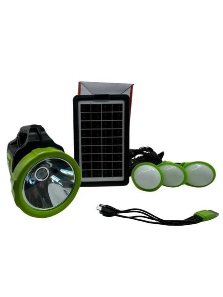 Powerdex Pd-9090 50W Güneş Enerjili Şarj Radyolu Avcı Kamp Feneri - 2