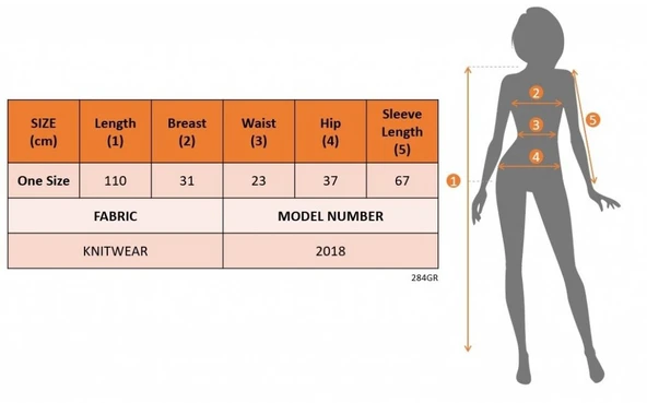 Kadın Uzun Kollu Yırtmaç Detay Triko Elbise - Resim 5