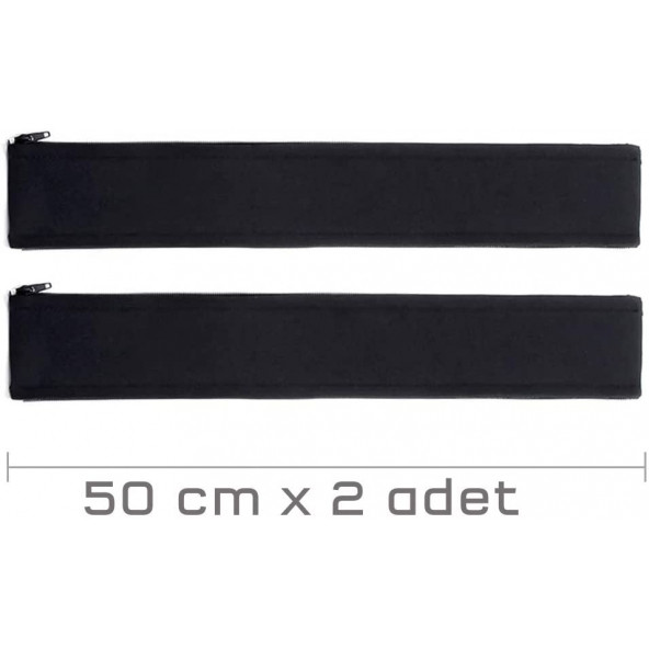 Kablo Koruma Kılıfı, Fermuarlı Kablo Organizer 2x 50cm Bilgisayar Televizyon Ses Sistemleri İçin - 2