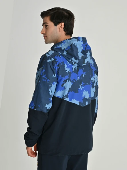 Fenerbahçe S.K. 25/26 Tribün Kamuflaj Yağmurluk Antrenman Jacket Eşofman Üstü Erkek Ceket - Resim 6