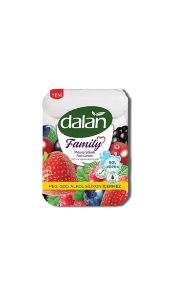 Dalan Family Meyve Şöleni Güzellik Sabunu 75 g x 4 Adet - 1