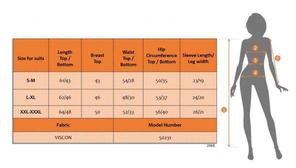 Kadın Kısa Kollu çapa Baskılı Viskon Ikili Takım - Resim 6