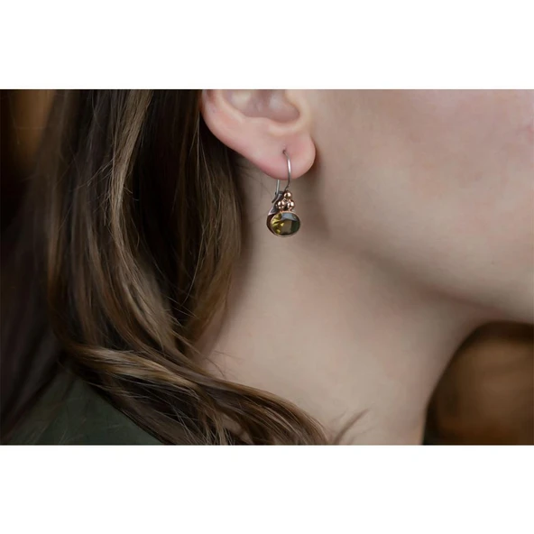 Zultanit Taşlı Gümüş Otantik Set - Resim 3