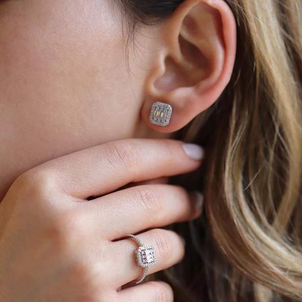 Baget Kesim Gümüş Set - Resim 5