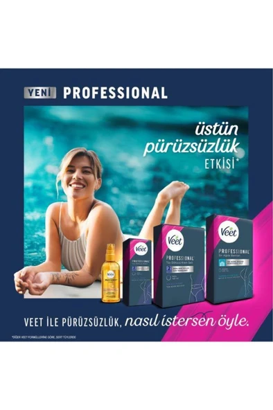 Veet Professional Sir Ağda Bandı Yüz Bölgesi Normal Ciltler 20'li - 6