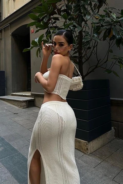 Mischa Cut Out Ajurlu Takım 9839 - Resim 8