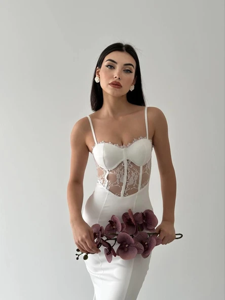 Begonia İp Askılı Elbise ürün görseli