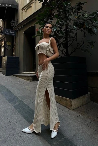 Mischa Cut Out Ajurlu Takım 9839 - Resim 3