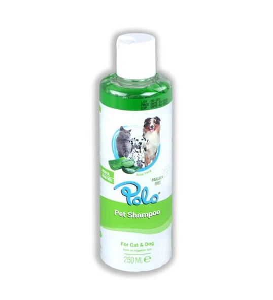 Polo Aloe Vera Kedi-Köpek Şampuanı 250ml ürün görseli 1