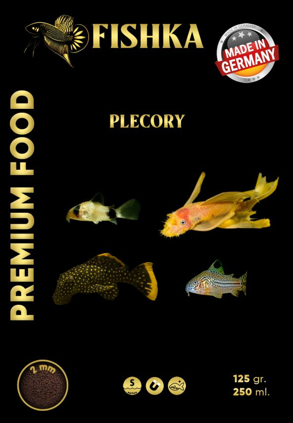 Fishka Plecory 250 ml Vatoz Balık Yemi